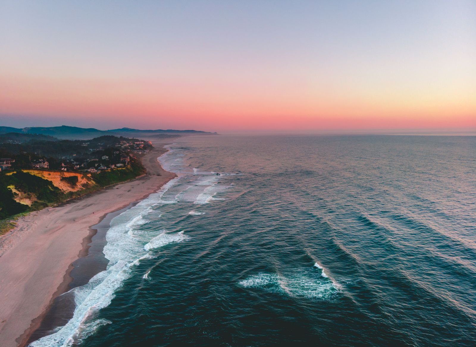 Beach at golden hour